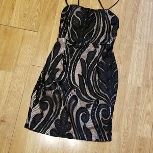 NWT LF SEEK the Label lace cocktail dress S